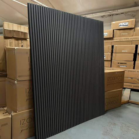 Sound Panels Decorative, Acoustic Panels Wall Design, Black Wall Panel, Pvc Wall Panels Designs, Acoustic Wood Wall Panels, Burgundy Bathroom, Antique Stone Wall, Add Aesthetic, Brick Wall Paneling