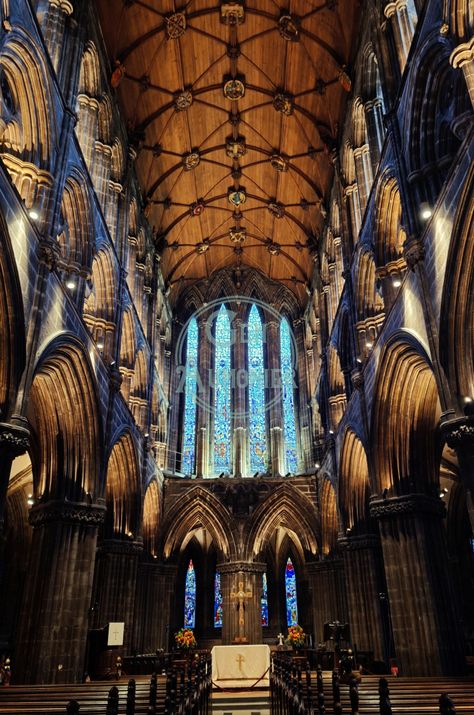 THE NAVE OF GLASGOW CATHEDRAL View of the Nave and Stained Glass of Glasgow Cathedral, Scotland Image dimensions: 3000 x 4527 pixels Glasgow Cathedral, Buy Prints, Glasgow, Printable Art, Stained Glass, Scotland, Editorial, Glass, Photography