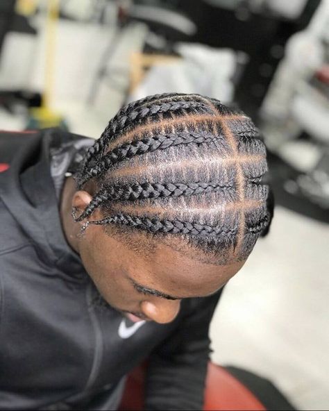 Drop Fade Cornrows, Cornrows Side Part, Popsmoke Braids Men, Side Cornrows Men, Men Braids Hairstyles Short, Boy Braid Styles, Cornrows Men, Male Braids, Twist Hair Men