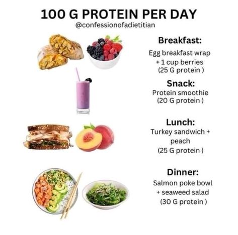 100 Grams Of Protein, Protein A Day, Protein Diet Recipes, Protein Dinner, Protein Diets, Health Knowledge, Mediterranean Diet Recipes, Protein Snacks, Protein Foods