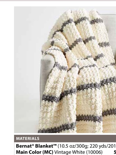 Stripe Crochet Blanket Pattern, Beginner Blanket Crochet, Stripe Crochet Blanket, Crochet Blanket Yarn, Striped Crochet Blanket, Stripe Crochet, Crochet Blanket Pattern Easy, Bernat Blanket, Blanket Crochet Pattern