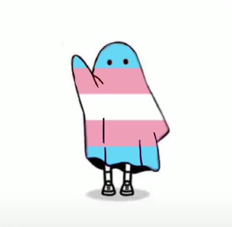 Trans 🏳️‍🌈 The Story, Ghost, Memes, Pink, Blue