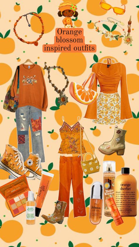 Orange Blossom Outfit, Blossom Outfit, Character Inspired Outfits, Lana Del Ray, Fashion Design Drawings, Favorite Sweater, Inspired Outfits, Orange Blossom, Strawberry Shortcake