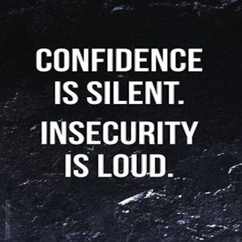 If you are telling others how great you are...then you most likely are not great.  Let your actions speak for you. Insecurity Is Loud, Confidence Is Silent, Wise Old Sayings, Silent Quotes, Encouraging Thoughts, Destination Unknown, Brave Quotes, Persian Poetry, Intelligence Quotes