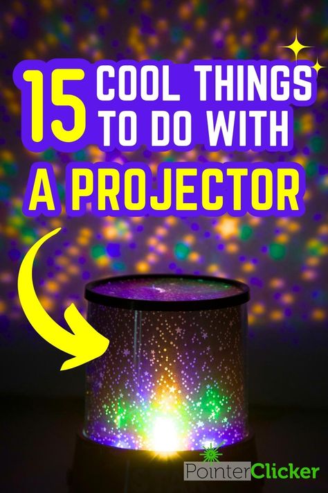 Discover 15 incredibly cool things to do with a projector that will transform your living space and entertain the kids! From fun indoor activities to epic bedroom hacks, these projector ideas are innovative and inspiring. Explore how to make movie nights magical, create immersive learning experiences for kids, and even design your own starry night sky. Perfect for those seeking fun and creative ways to upgrade their projector use. Immersive Experience Design, Nursery 2023, Projector Screen Size, Projector Ideas, Projector Setup, Hidden Projector, Diy Projector, Phone Projector, Preschool Rooms