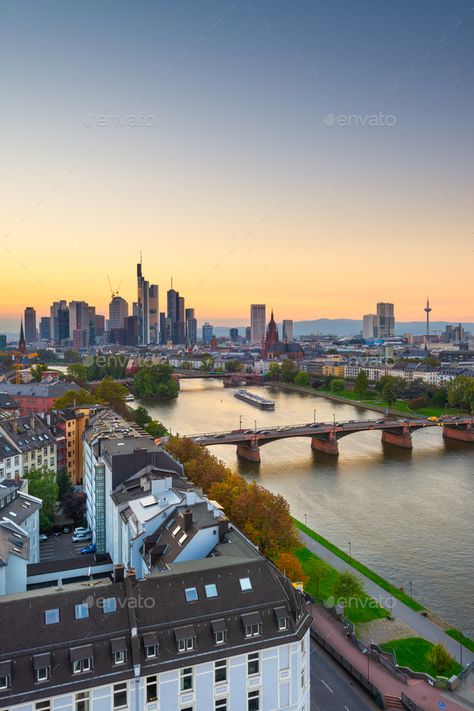 Frankfurt Germany Photography, Frankfurt Am Main Aesthetic, Frankfurt Germany Aesthetic, Darmstadt Germany, Germany Aesthetic, Frankfurt City, Germany Landscape, Germany Frankfurt, Museum Island