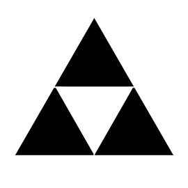 Legend of Zelda Triforce Symbol Stencil Legend Of Zelda Triforce Symbol, Tri Force Symbol, Triforce Tattoo Ideas, Zelda Triforce Tattoo Ideas, Triforce Of Courage Tattoo, Zelda Symbols Tattoo, Zelda Tattoo Ideas Symbols, Small Triforce Tattoo, Legend Of Zelda Triforce Tattoo