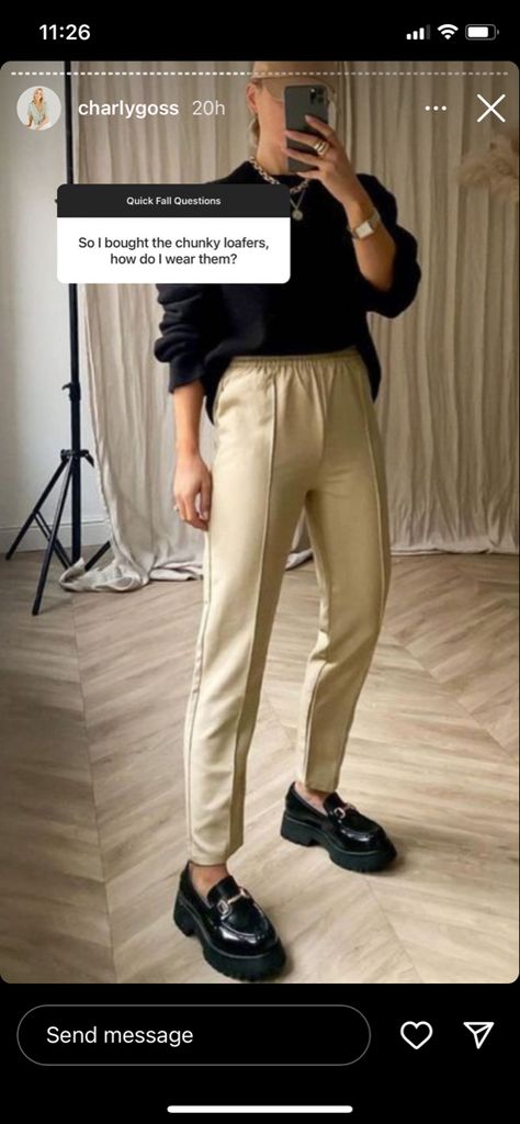 Boots Fall 2022, Chunky Loafers Outfit Style, Chunky Loafers Outfit, Loafers Men Outfit, Chunky Loafer, Loafers Outfit, Chunky Loafers, 2022 Style, 2022 Fashion