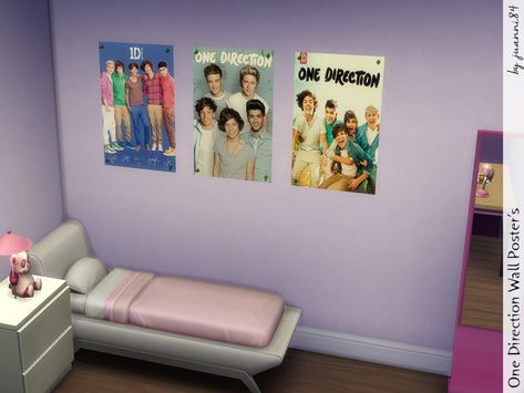 Sims 4 One Direction, One Direction Music, Sims 4 Build, Music Wall, Sims 4 Cc Finds, Sims 4 Cc, The Sims Resource, Sims Resource, The Sims 4