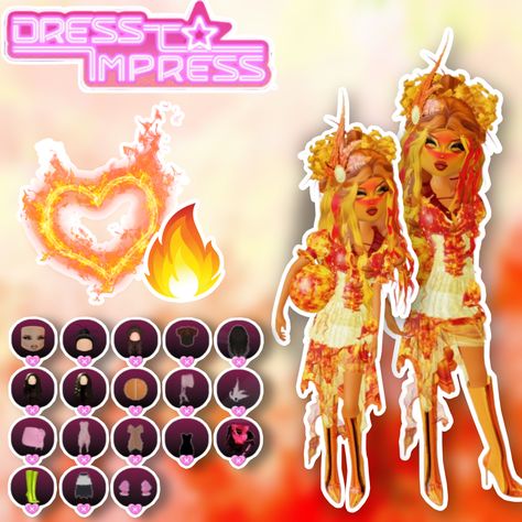 Dti Elements Idea, Dress To Impress Roblox Outfits Ideas Theme Elements, Elements Dti Fits, Dress To Impress One With Nature Theme, Fire Dress To Impress, Dti Theme Elements, Dti Elements Outfit Theme, Elements Dti Outfits, Dress To Impress Theme Elements