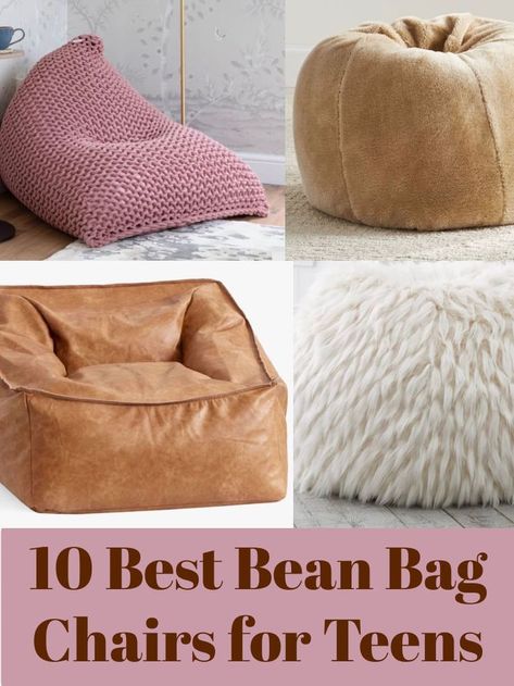 I have a teenager who asked for a bean bag, so I went on a hunt for bean bags that are stylish. There were surprisingly lots to choose from. See my 10 favorite bean bag chairs. Faux Leather Bean Bag Chair, Best Bean Bag Chair For Kids, Teen Bean Bag Chair, Boho Bean Bag Chair, Bean Bags In Living Room, Cute Bean Bag Chairs, Pottery Barn Bean Bag, Cute Bean Bag, Bean Bag Chairs For Kids