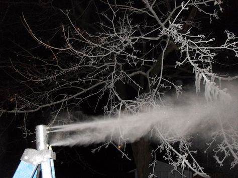 External Mix Snowmaker (aka snowgun) Snow Maker, Water Plumbing, Snow Machine, Water Mist, How To Make Snow, Backyard Living, Water Hose, Dream Backyard, Watch Full Episodes