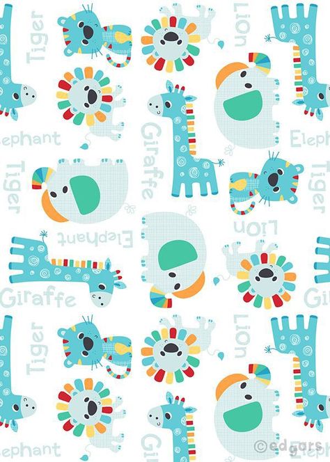 Boys Prints, Print Design Art, Baby Fabric, Baby Themes, Kids Artwork, Kids Fabric, Baby Scrapbook, Baby Design, Newborn Boy