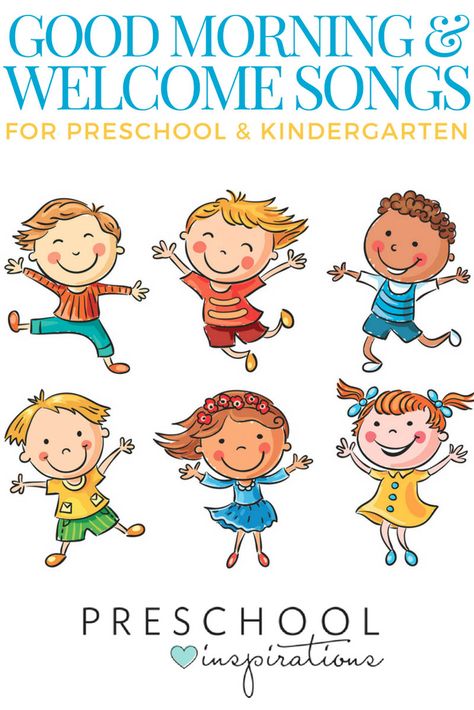 Welcome Songs For Preschool, Preschool Good Morning Songs, Welcome Song For Preschool, Good Morning Songs, Songs Preschool, Preschool Inspirations, Songs For Preschool, Greeting Song, Welcome To Preschool