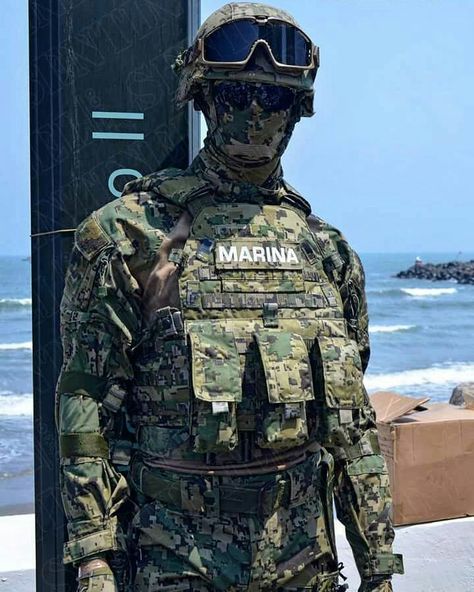 Mexican Army, Posts On Instagram, Military Wallpaper, Military Drawings, Army Pics, Tactical Gear Loadout, Future Soldier, Special Force, Military Soldiers