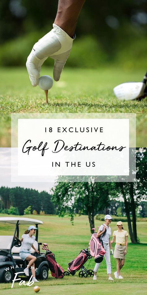 The U.S. is a premier golfing destination with some of the world’s most exclusive courses. From invitation-only clubs to splurge-worthy resorts, there’s something for every golfer. Read the post to see the country’s top golf destinations that any player would be honored to visit.  golf destinations, golf destinations bucket list, best golf destinations, US golf destinations North Carolina Resorts, Napa Wine Tasting, Kansas Photos, Florida Beaches Vacation, Top Golf Courses, Wanderlust Photography, Travel Destinations Bucket Lists, Golf Trip, Us Travel Destinations