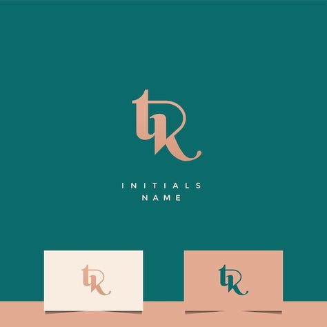 Tr Logo Design, Tr Monogram, Tk Logo, Logo Design Inspiration Creative, Acrylic Wedding Invitations, Monogram Logo Design, Dance School, Restaurant Logo Design, Acrylic Wedding