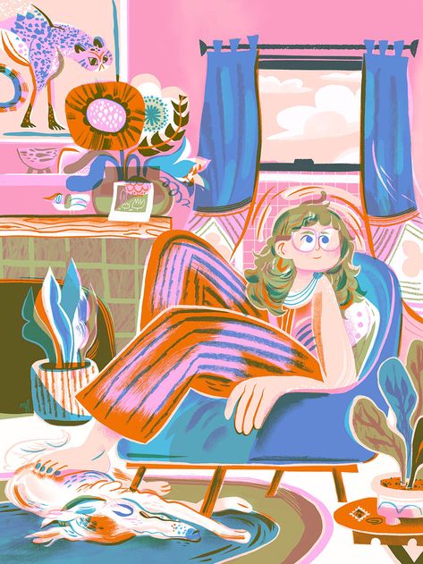 Gallery - Meg Hunt — Scott Hull 강아지 그림, Editorial Illustration, Children Illustration, Book Illustration, Character Illustration, Graphic Illustration, Digital Illustration, Art Inspo, Cute Art