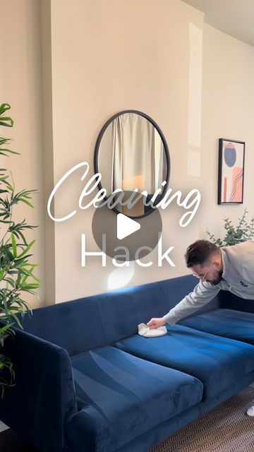 S&T INC. | A Life Hack Company on Instagram: "✨Viral Sofa Cleaning Hack✨ Try this simple but effective sofa cleaning hack! 🫧Vacuum your sofa to get rid of any dust and debris. 💦Bring a pot of water to a boil. 🧼Add a laundry detergent pod to the boiling pot of water. 🫖Let steam and wrap pot lid with a microfiber cloth. 🧺Use this as a scrubber to clean the sofa, and wipe clean to see the difference. ✨Comment “link” to the link to the microfiber cloth used to clean the sofa!✨ Would you try this hack? Let us know in the comments! #cleaningmotivation #cleaninghacks #cleaning #homehacks #tipsandtricks #homecleaninghacks #cleaningtips #diycleaning #lifehacks" How To Clean Couch With Pot Lid, Clean Sofa With Pot Lid, Cleaning Couch Fabric With Pot Lid, How To Deep Clean Your Sofa, Sofa Cleaning Hacks, Clean Couch With Steamer, Dishwasher Pods, Clean Couch, Laundry Pods