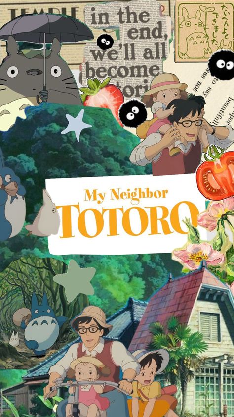 My Neighbor Totoro 🍃 #studioghibli #myneighbortotoro #fypshuffle #followforfollow #wallpapers My Neighbour Toroto, Neighbor Totoro Wallpaper, My Neighbor Totoro Wallpaper, Totoro Wallpaper, Ghibli Poster, Studio Ghibli Poster, Neighbor Totoro, My Neighbor Totoro, Studio Ghibli