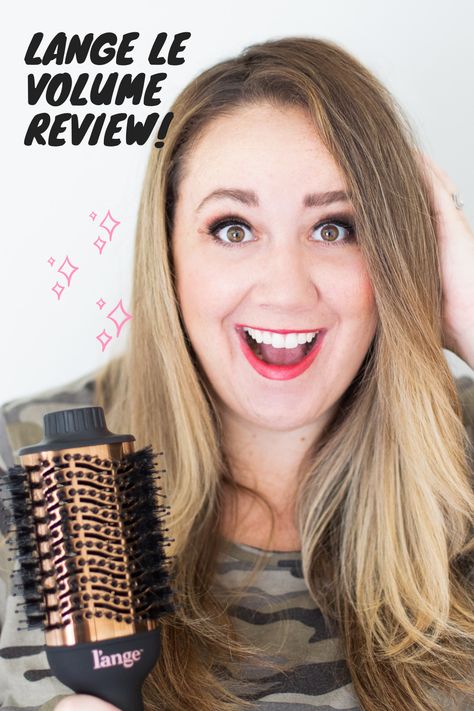 The Le Volume is one of the best hair dryers I have ever used- and it's a roundbrush and dryer in ONE! Get sleek smooth hair in a few minutes with this tool from Lange! Revlon Hair Dryer Brush, Revlon Hair Dryer, L'ange Hair, Curling Brush, Dryer Brush, Best Hair Dryer, Blow Dry Brush, Hair Drying, Hair Dryer Brush