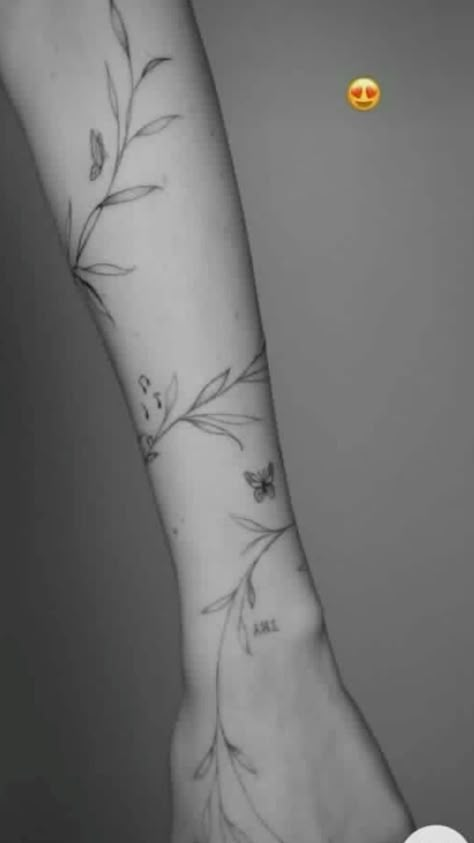 Arm Wrap Tattoo, Wrap Around Wrist Tattoos, Wrap Around Tattoo, Around Arm Tattoo, Unusual Tattoo, Vine Tattoo, Wrap Tattoo, Vine Tattoos, Forearm Tattoo Women