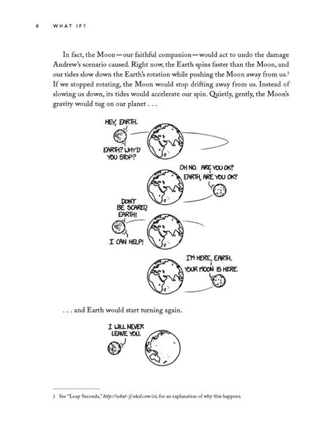 Randall Munroe, Binary Star, Never Leave You, The Earth, The Moon, Spinning, Literature, Poetry, Moon