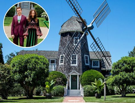 Robert Downey Jr Susan Downey DeRose Windmill House Hamptons Scandinavian Summer House, House In The Hamptons, Vancouver Condo, Windmill House, Fixer Upper House, Shotgun House, Dutch Windmills, Exterior Remodel, Hamptons House