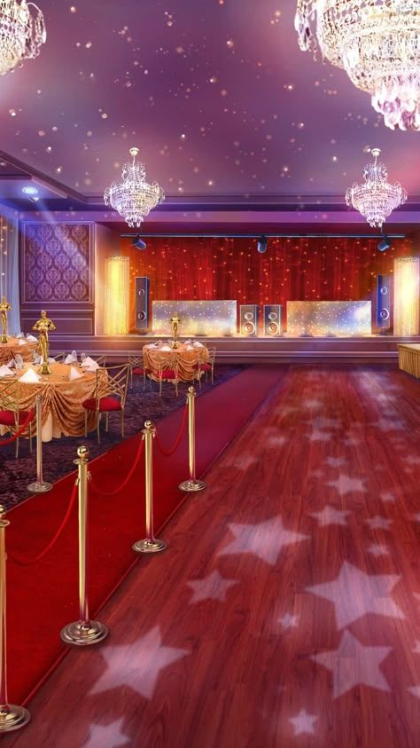 Red Anime Background, Mv Background Ideas, Zepeto Background Bedroom, Background For Illustration, Red Carpet Theme Party, Zepeto House Background, Cute Background For Zepeto, Red Carpet Background, Gacha Backgrounds Outside