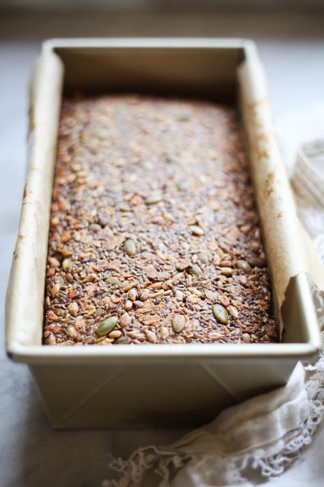 Adventure Seed Bread Loaf Seed Bread Recipe, Seeded Bread Recipes, Candida Diet Recipes, Bob S, Seed Bread, Bran Muffins, A Healthy Breakfast, Candida Diet, Yummy Mummy