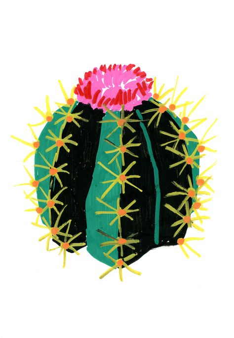 High resolution digital download of melocactus drawing.  Prints up to 16"x24" (2024) Materials: Acrylic paint markers & Sharpie. Desert Flowers Drawing, Cactus Flower Drawing, Cute Cactus Drawing, Acrylic Marker Art Ideas, Mexican Plants, Cactus Drawings, Mexico Drawing, Cactus Aesthetic, Cacti Art