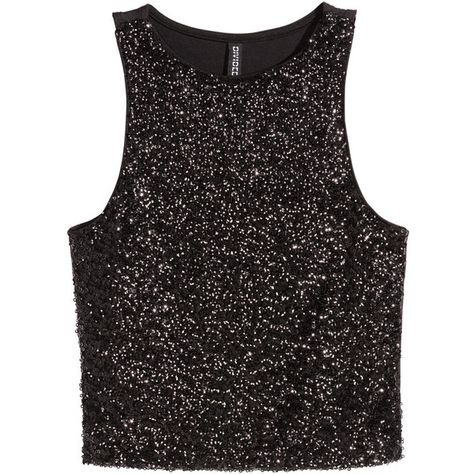 H&M Short glittery top (38 RON) ❤ liked on Polyvore featuring tops, h&m tops, black short top, black top, black sleeveless top and short tops Glittery Top, Sweet Sixteen Dresses, Black Sleeveless Top, H&m Shorts, Stylish Dresses For Girls, Crop Top Outfits, Tops Black, Sleeveless Tops, Professional Outfits