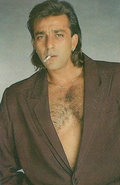 90s Hairstyles Bollywood, Sanjay Dutt Hairstyle, Sanjay Dutt Long Hair, Sanjay Dutt 90s, Sanjay Dutt Wallpapers, Sanju Baba, Hair Tips For Men, Dara Singh, Bollywood Makeup