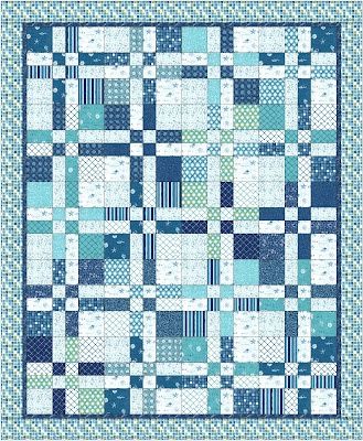 Monochromatic Quilts, Disappearing 4 Patch, Layer Cake Patterns, Layer Cake Quilt, Layer Cake Quilt Patterns, Moda Bake Shop, Quilt Layers, Beach Quilt, Cake Quilt