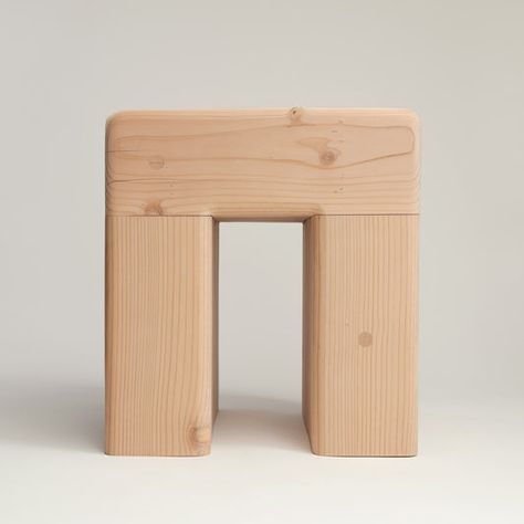 Furnishings – ORCA Outdoor Silhouette, Plywood Stool, Stump Stool, Minimalist Wood Furniture, Plywood Diy, Mushroom Stool, Wood Benches, 2x4 Wood, Steel Mailbox