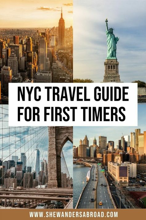 Planning to visit New York City for the first time? Here's the only NYC travel guide you will ever need! When to visit NYC, where to stay in NYC, and many more! | Top things to do in NYC | USA travel tips | NYC bucket list | NYC travel tips | Where to go in New York | What to do in New York | Visiting NYC for the first time | NYC vacation tips | New York City travel tips | NYC guide | How to travel in NYC | New York Travel Guide | Best places to stay in NYC | NYC tourist tips | NYC holiday guide New York Outfits Fall Tourist, Where To Stay In Nyc, Nyc Tourist, April Vacation, Nyc Vacation, Nyc Bucket List, Nyc Holidays, Nyc Travel Guide, Nyc Guide