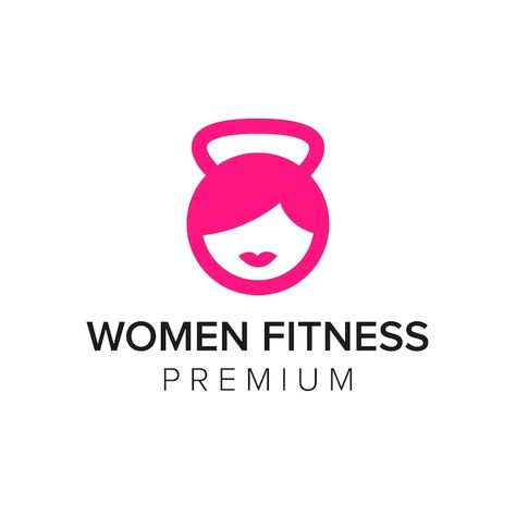 Women fitness logo icon vector template | Premium Vector #Freepik #vector #muscle-logo #dumbbell #kettlebell #gym-weights Women Fitness Logo, Muscle Logo, Body Logo, Dance Logo, Gym Logo, Gym Weights, Fitness Logo Design, Logo Idea, Gym Ideas