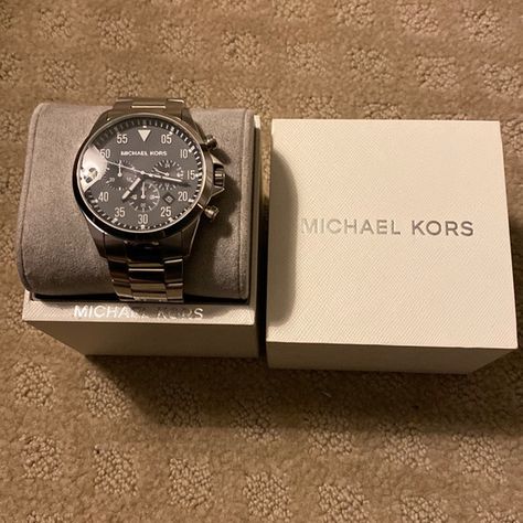 Michael Kors Men's watch 45mm Michael Kors Mens Watch, Michael Kors Men, Watch For Men, Men's Watch, Michael Kors Watch, Michael Kors, For Men, Closet, Fashion Tips