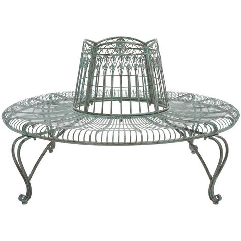 Inspired by one of London’s legendary public squares, this outdoor Ally Tree Bench blends classic, romantic style with ample seating. Ally's curved iron scrolls lend elegant character to any garden or grounds. Care Instructions: Spot or Wipe Clean Outdoor Tree Bench, Bench Around Trees, Classic Romantic Style, Elegant Character, Patio Benches, Tree Bench, Outdoor Benches, Patio Bench, Antique Green