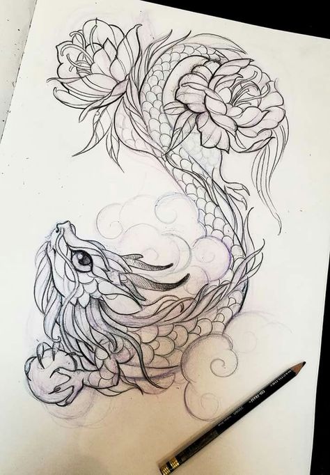 Dragon Sleeve, Tattoo Dragon, Kunst Tattoos, Dragon Sleeve Tattoos, Men Tattoos, Cat Tattoos, Tiny Tattoo, Celtic Tattoos, 수채화 그림