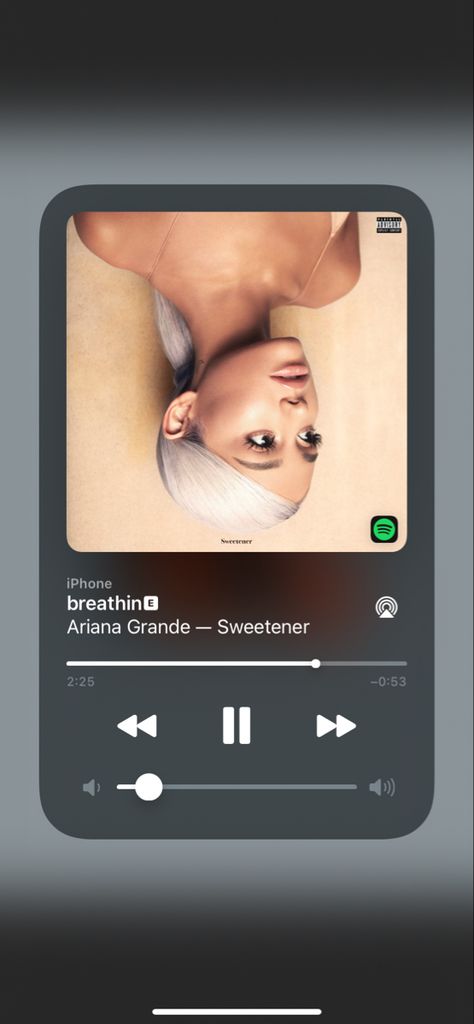 Iphone Music Player, No Tears Left To Cry, Iphone Music, Ariana Grande Songs, Cute Blue Wallpaper, Pete Davidson, My Love Song, Song Recommendations, Dark Feminine Aesthetic