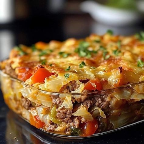 Cabbage Beef Bake, Cabbage Beef Casserole, Savory Cabbage, Beef Bake, Cabbage Beef, Small Cabbage, Recipes Savory, Jamie Oliver Recipes, Mince Recipes