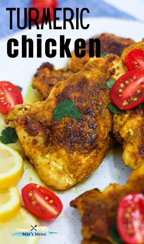 Tumeric Chicken Recipes, Recipes With Turmeric, Turmeric Chicken, Barbecued Chicken, Turmeric Recipes, Easy Chicken Breast, Chicken Tender Recipes, Whole30 Recipes, Dinner This Week