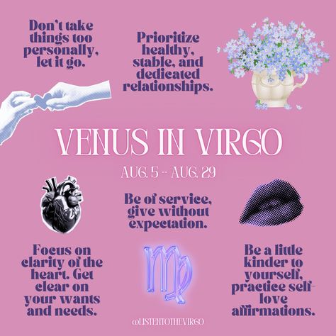 Venus, the planet of love, moves into Virgo this weekend and things get real in this energy! 💘 swipe for the vibes! ♍️ #Listentothevirgo Venus In Virgo Aesthetic, Venus In Virgo Style, Virgo Venus Style, Desired Eyes, Venus The Planet, Virgo Planet, Venus In Virgo, Birth Signs, Virgo Traits