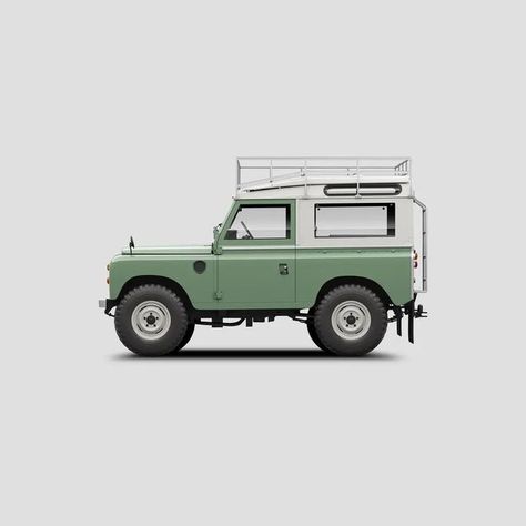 Design + Magazine on Instagram: "Land Rover series 3! Prints available! Artist: @10.and.2 #landrover #landroverseries #landroverdefender #landroverdiscovery #landroverlife #design #designed #designporn #designer #designplusmag #designboom #dezeen #designmilk #behance #designers #designs #metaverse #instagram #artdaily #designstudent #designlife #designprocess #instadesign #designstudio #designlovers #lovedesign #artist #artista #artprint" Series 1 Land Rover, Landrover Series 3, Series 2 Land Rover, 3d Topology, Land Rover Series 2, Land Rover Serie 1, Land Rover Series 3, Dinky Toys, Range Rover Classic