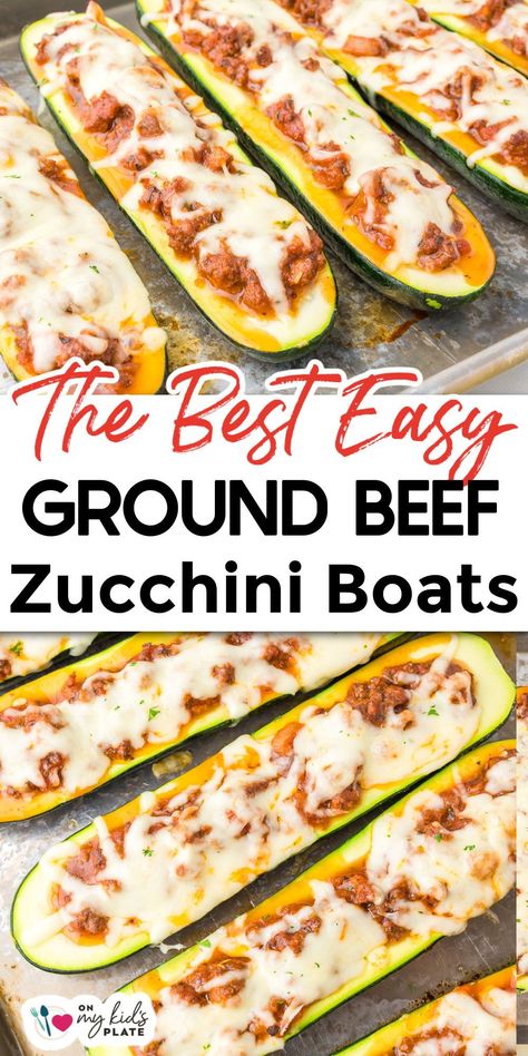 Stuff Zucchini Boats, Zucchini Boats Beef, Ground Beef Stuffed Zucchini, Beef Zucchini Boats, Ground Beef Zucchini, Baked Stuffed Zucchini, Use Up Zucchini, Boat Recipes, Beef Zucchini