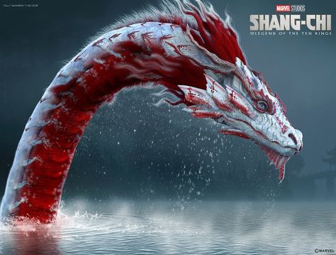 ArtStation - Shang-Chi: Dragon Design, Tully Summers Eastern Dragon, Shang Chi, Marvel Tattoos, Dragon City, Dragon Tattoo Designs, Marvel Comic Books, Dragon Artwork, Dragon Drawing, Dragon Design