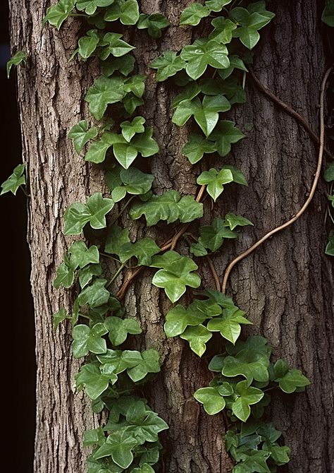 ivy growing on the trunk of a tree Background Ivy Background, Ivy Illustration, Vines Photography, Ivy Tree, Cabin Photos, Background Tree, Tree Background, Day Wallpaper, Wallpaper Photos