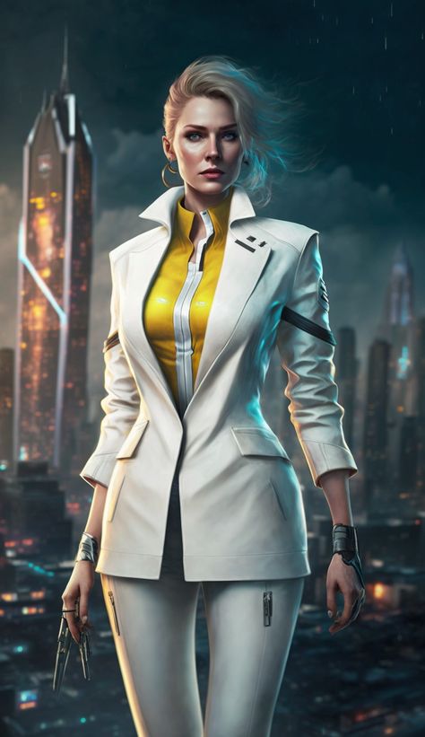 Scifi Business Woman, Cyberpunk Corporate Character Female, Sci Fi Business Woman, Cyberpunk Business Woman, Cyberpunk Corporate Woman, Cyberpunk Royalty, Cyberpunk Corporate Character, Cyberpunk Corporate, Cyberpunk Suit