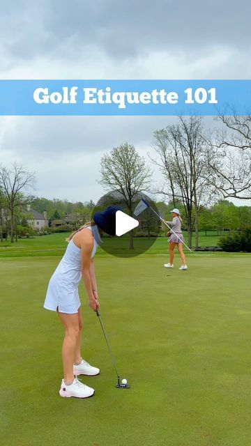 Fore the Girls on Instagram: "If you don’t know what to do on the golf course, here you go 🫶 • • • #golf #beginner #rules #etiquette #respect #female #golfing #women #sell #business" Golf Beginner, Golfing Women, Golf Etiquette, Golf Women, Golf Rules, Golf Fashion, Golf Tips, Ladies Golf, Don T Know